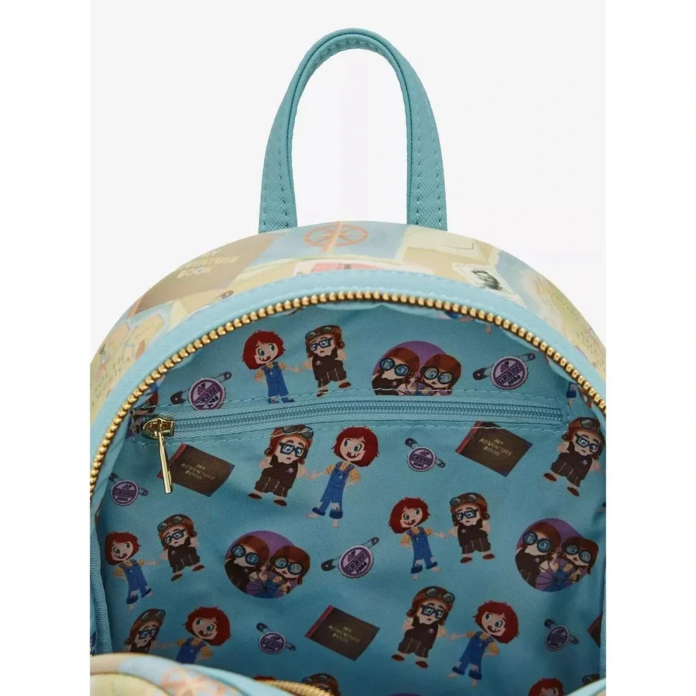 Loungefly Disney‎ Pixar Up Young Carl & Ellie Adventure Mini Backpack Exclusive